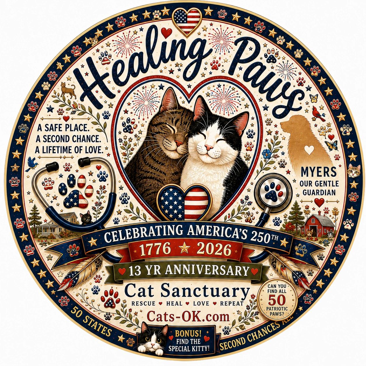 Oklahoma's Premier Cat Sanctuary - Healing Paws
